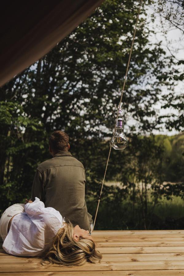 Lyxig glamping i naturreservat ink. frukost Grebbestad Eksteriør bilde