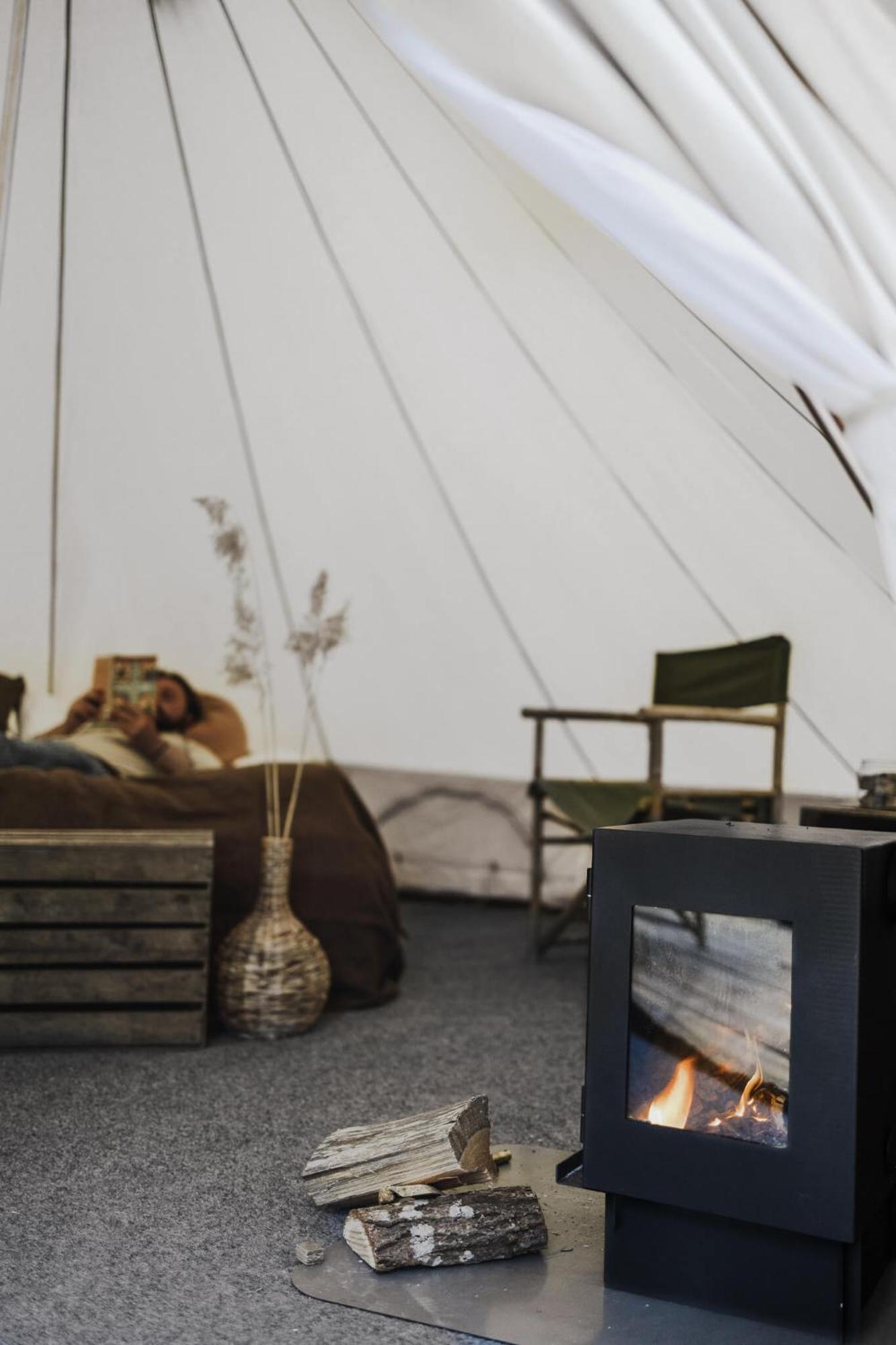 Lyxig glamping i naturreservat ink. frukost Grebbestad Eksteriør bilde