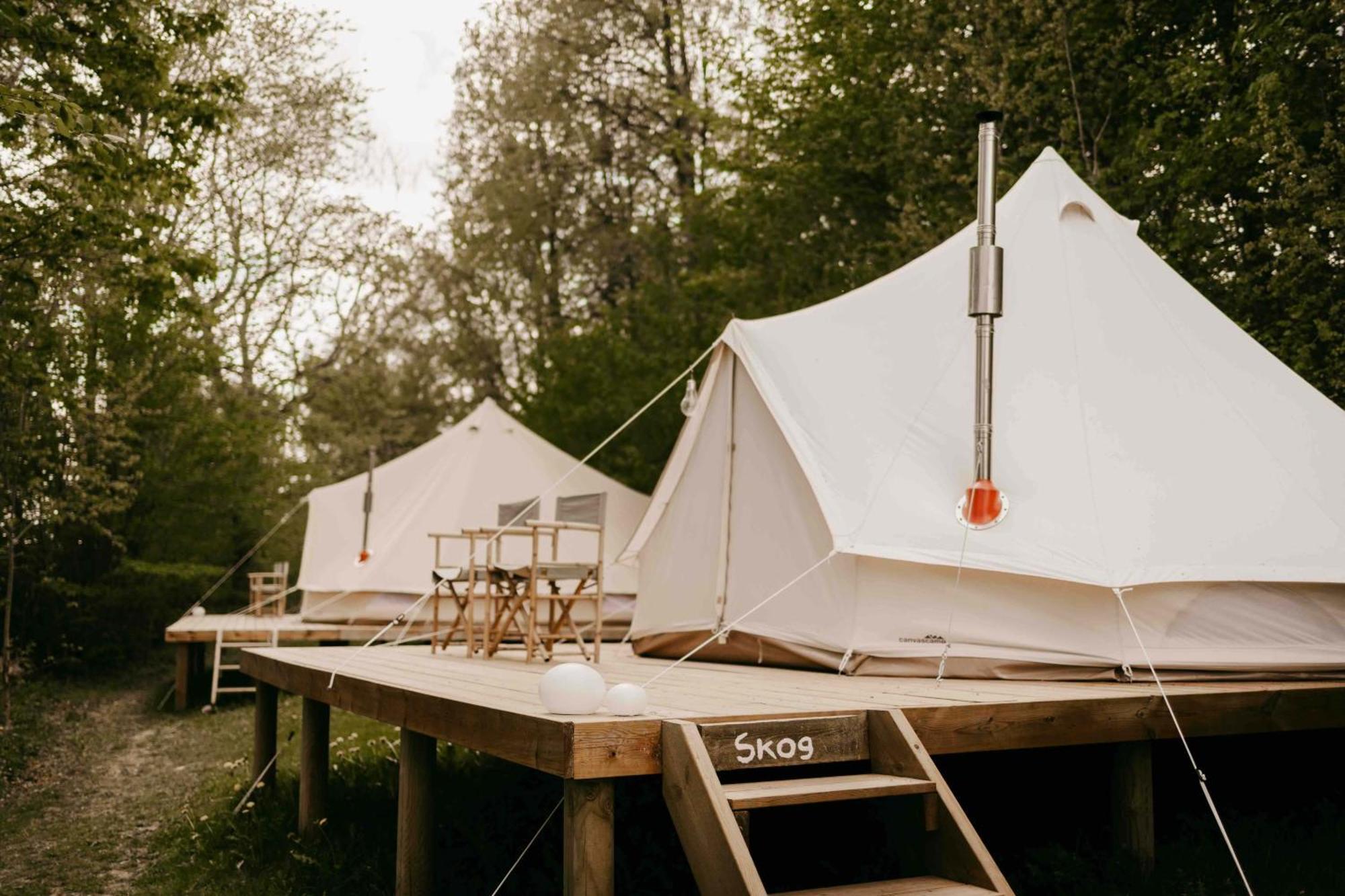 Lyxig glamping i naturreservat ink. frukost Grebbestad Eksteriør bilde