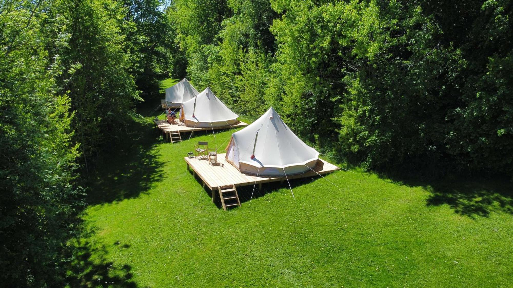 Lyxig glamping i naturreservat ink. frukost Grebbestad Eksteriør bilde