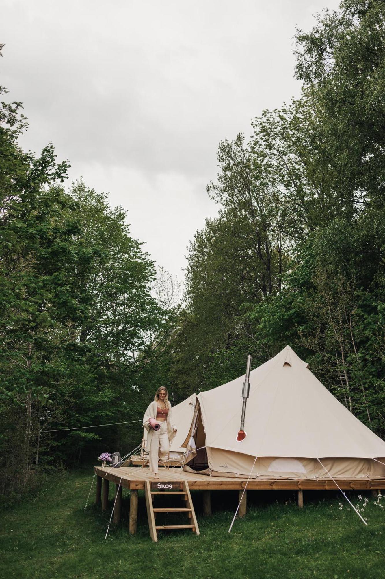 Lyxig glamping i naturreservat ink. frukost Grebbestad Eksteriør bilde